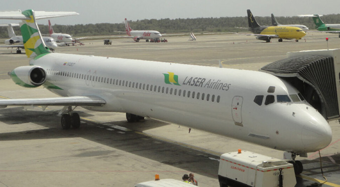 Laser suspende sus vuelos a Madrid hasta el 3-Dic