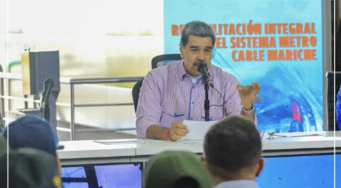 Maduro a Trump: «Un presidente no puede estar pensando cómo va a gobernar otros países»