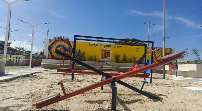 Parque Virgen del Carmen es recuperado por la Alcaldía de Maracaibo