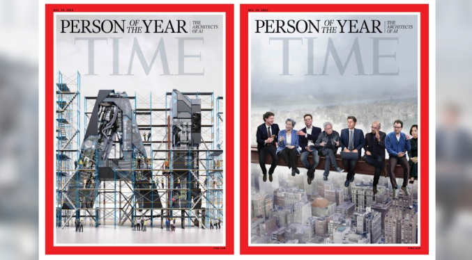 Los arquitectos de la IA son la Persona del Año de 2025 para la revista Time