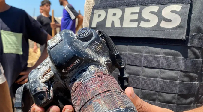 Registro de RSF: 67 periodistas asesinados en 2025, casi la mitad en Gaza