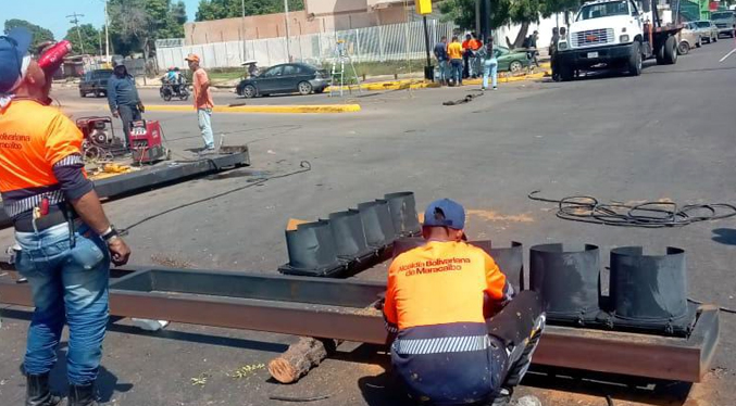 Alcaldía de Maracaibo instala semáforos en más de 40 intersecciones