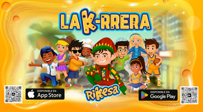 Rikesa entra al mundo gamer con su juego La K-rrera
