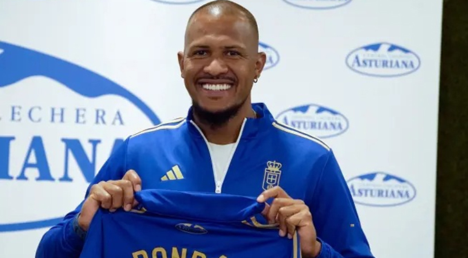 Salomón Rondón deja el Real Oviedo y regresa a Pachuca