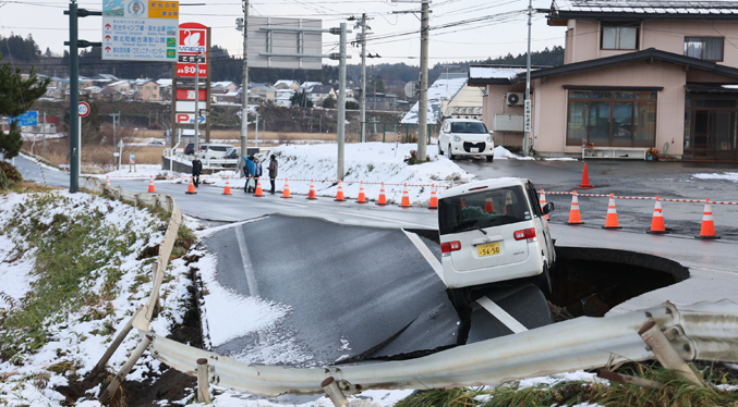 Nuevo terremoto de magnitud 6,7 sacude el norte de Japón
