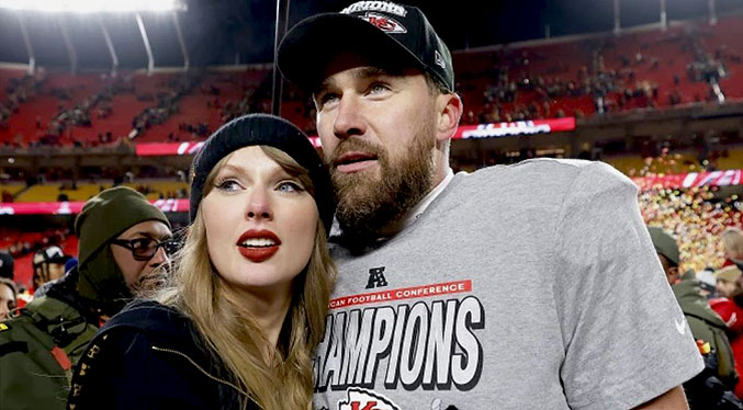 Travis Kelce, novio de Taylor Swift, lidera las votaciones para el Pro Bowl de la NFL