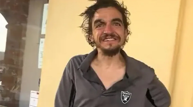 Tylor Chase vuelve a las calles y cae en las drogas tras recibir atención psiquiátrica temporal