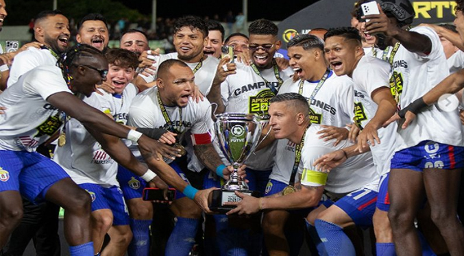 UCV FC logra el tituló campeón de la Liga FutVe después de 68 años