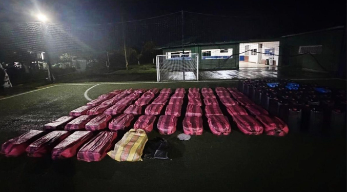 Armada de Colombia decomisa en rutas fluviales 1,5 toneladas de marihuana