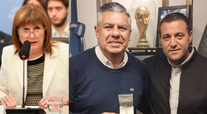 Patricia Bullrich denuncia a dirigentes de la AFA ante el Comité de Ética de la Conmebol