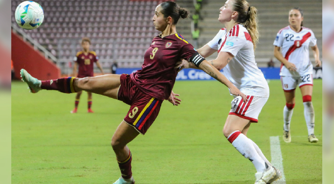 Vinotinto femenina golea 6-0 a Perú y termina el año invicta en la Liga de Naciones