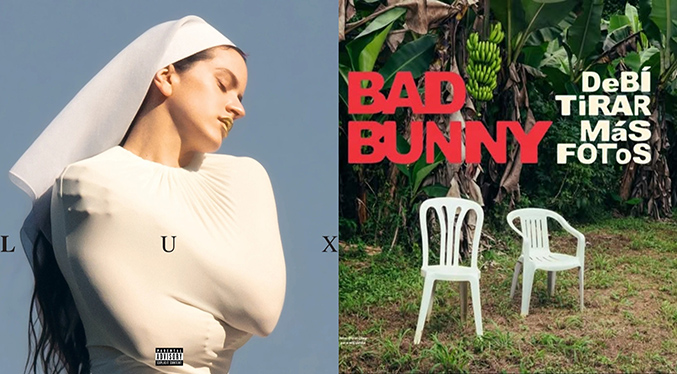 Rosalía y Bad Bunny, en la lista de los mejores discos de 2025 del New York Times