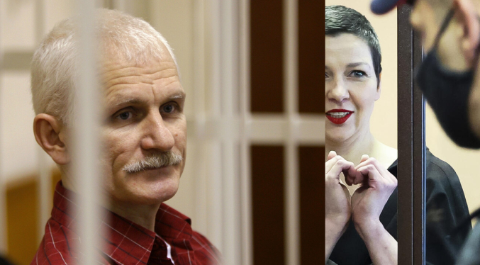 Lukashenko indulta a 123 presos políticos entre los que están Maria Kolesnikova y al nobel de la paz Ales Bialiatski