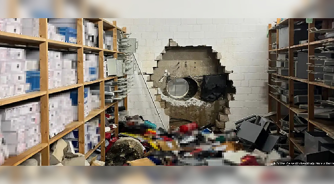 Ladrones roban 30 millones de euros de un banco alemán