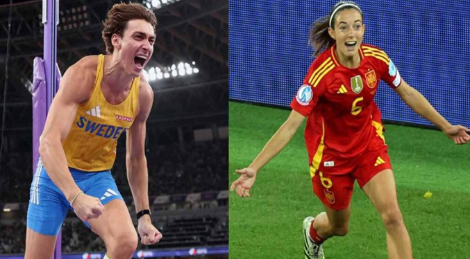 Armand Duplantis y Aitana Bonmatí elegidos como mejores deportistas europeos en 2025