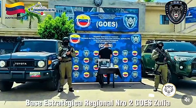 Es arrestado en Zulia por blanqueo de capitales vinculados al narcotráfico