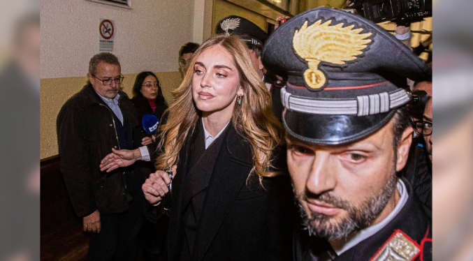 Influencer italiana Chiara Ferragni absuelta de cargos de fraude