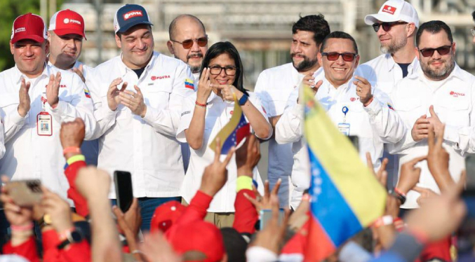 Delcy Rodríguez exige fin al intervencionismo de Washington en la política venezolana