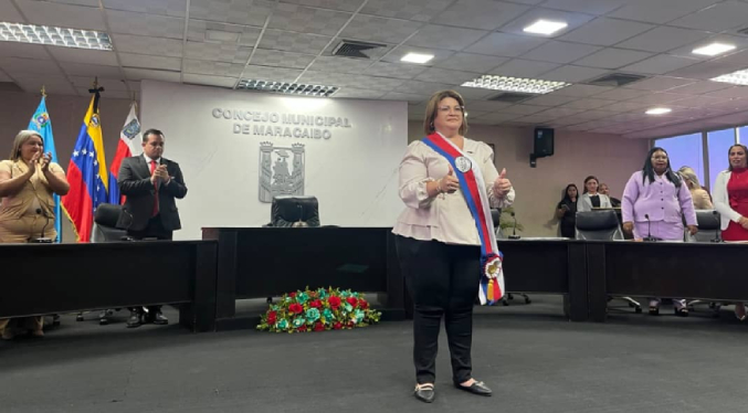 Desiree Fernández es designada presidenta del Concejo Municipal de Maracaibo