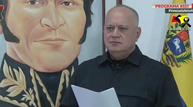 Cabello dice que «hasta ahora» son cien los fallecidos en el ataque de EEUU a Venezuela
