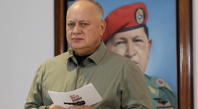 Cabello: En excarcelaciones no hay institución extraña al gobierno