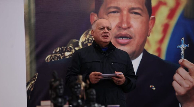 Diosdado Cabello informa de 23 nuevas liberaciones
