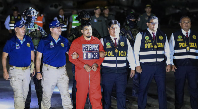 El líder de una temida red de extorsión llega a Perú extraditado por Paraguay