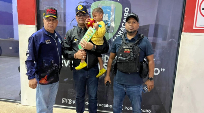 Dejan abandonado en La Curva de Molina al niño Johandry Paz