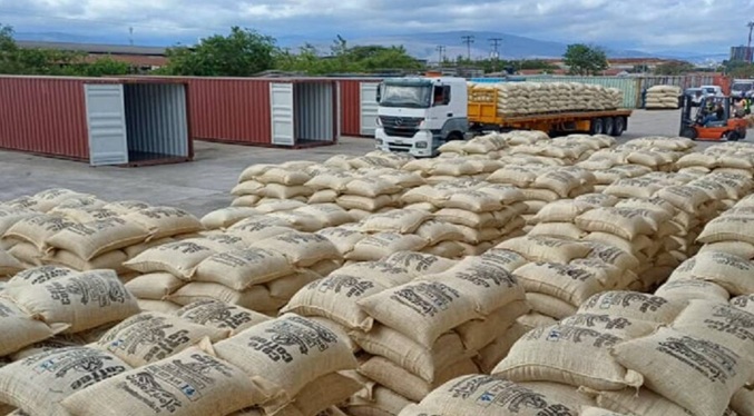 Lara exporta más de 100 toneladas de café a principios de enero