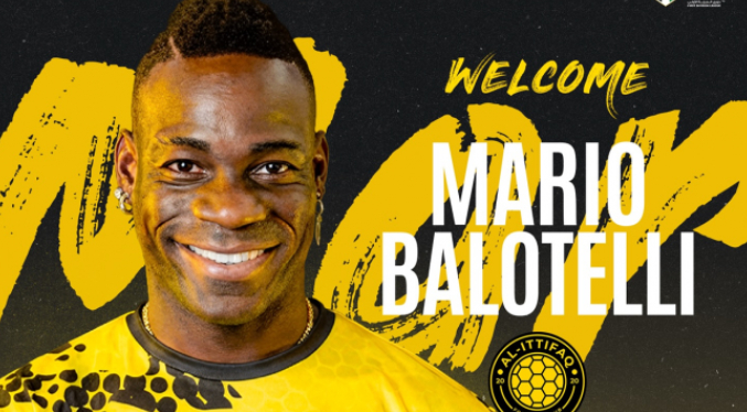 Mario Balotelli ficha por exótico club en Emiratos Árabes Unidos