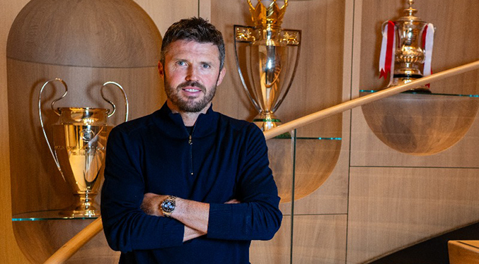 El Manchester United contrata a Carrick como entrenador hasta final de temporada
