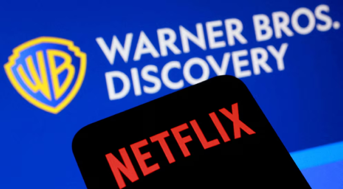 Netflix refuerza su oferta para quedarse con Warner Bros