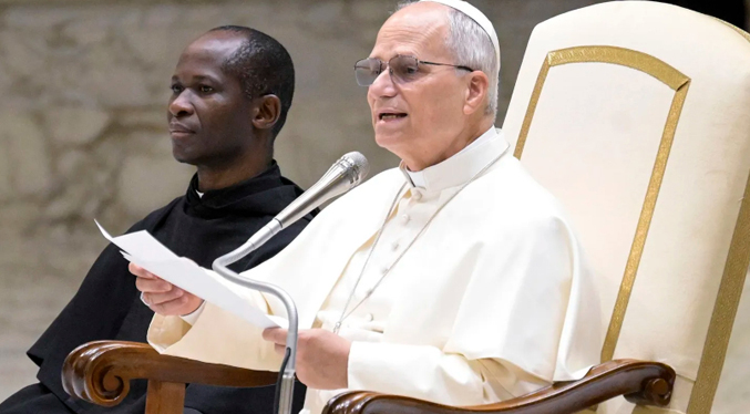 León XIV llama al diálogo y la paz en Irán y Siria