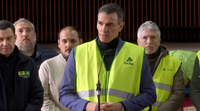 Gobierno de España decreta tres días de luto por accidente ferroviario en Adamuz