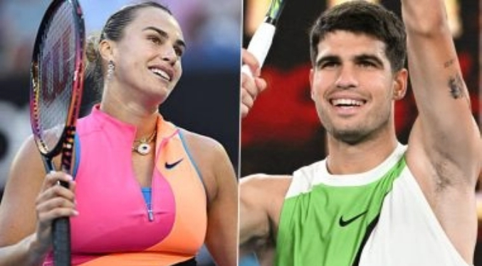 Alcaraz y Sabalenka siguen sin ceder un set, Cerúndolo eliminado en Abierto de Australia