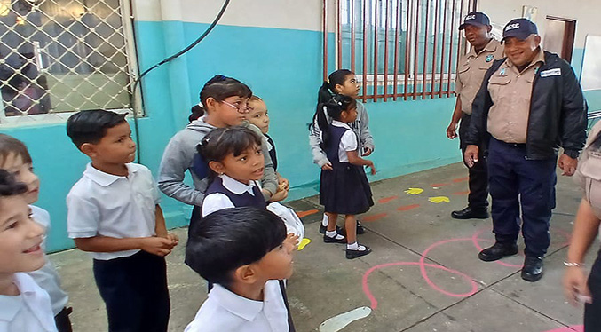 Dirección de Seguridad Ciudadana acompaña el regreso a clases