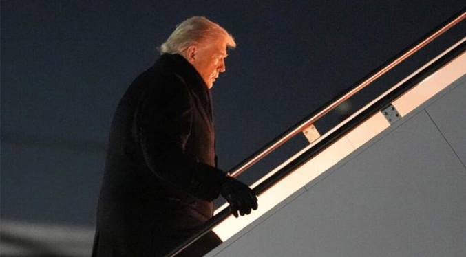 Trump viaja a Suiza para participar en el Foro Económico Mundial de Davos