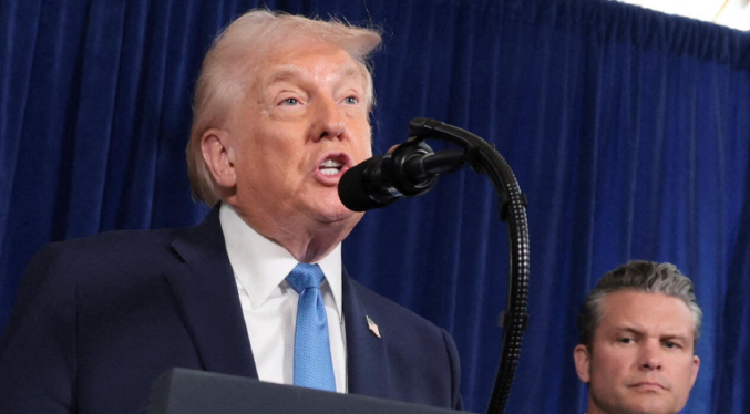 Trump asegura que Delcy Rodríguez está «cooperando» y descarta unas prontas elecciones en Venezuela