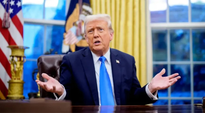 Trump pide «acceso total» al petróleo de Venezuela