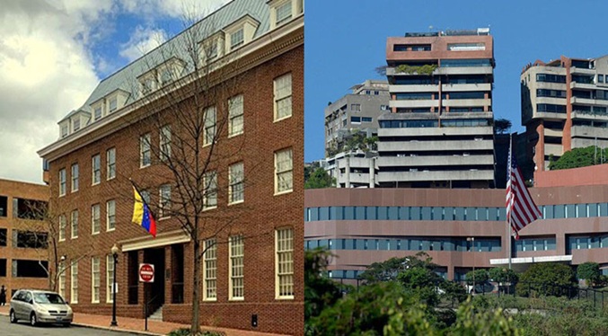 Reapertura de embajadas entre Venezuela y EEUU facilitará trámites consulares y comercio