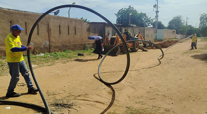 Alcaldía de Maracaibo inicia obras de gas doméstico en el barrio 19 de Abril