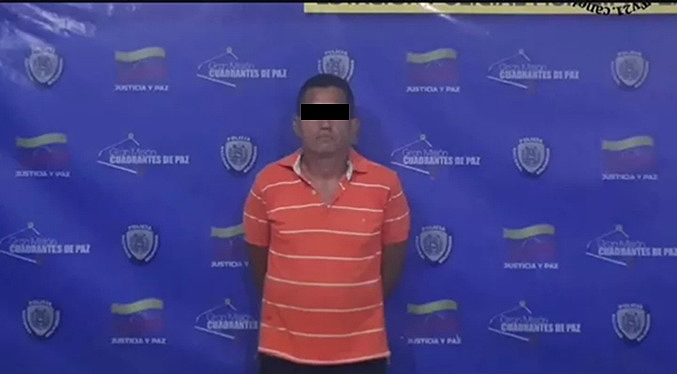 PNB lo captura abuso sexual contra dos menores en Aragua