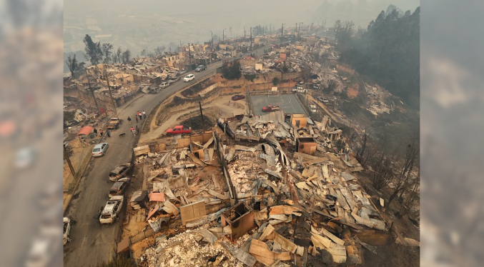 Detienen a tercer sospechoso por incendios forestales en el sur de Chile