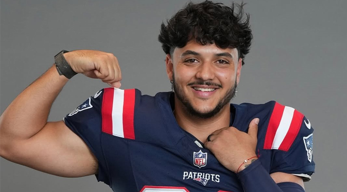 Andy Borregales, el primer venezolano que va por la conquista del Super Bowl