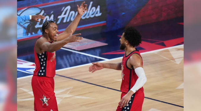 Anthony Edwards se alza como el MVP y lidera a las Estrellas al triunfo en el Juego de Estrellas