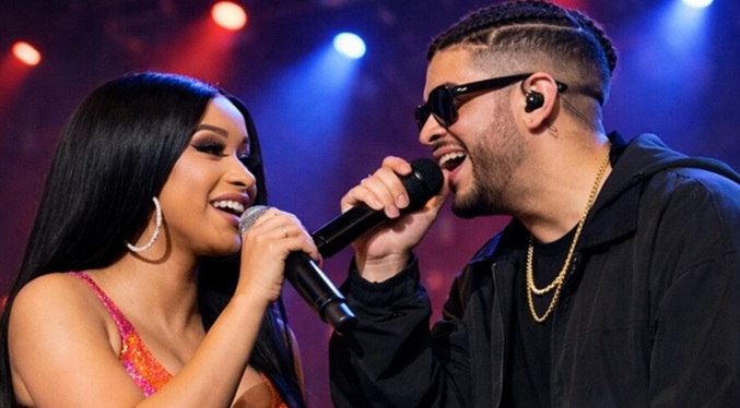 Aficionados de la NFL piden que Cardi B acompañe a Bad Bunny en el Super Bowl