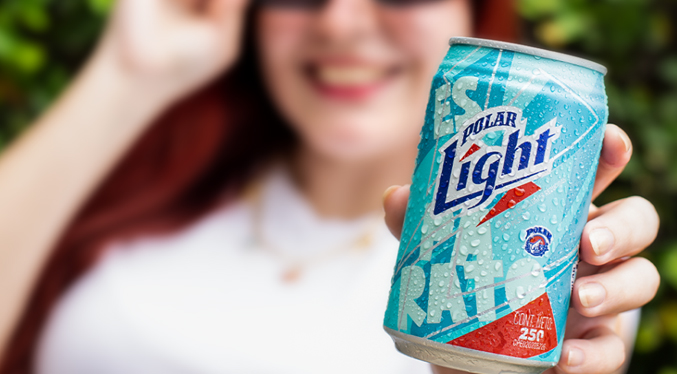 La nueva lata de Polar Light celebra cada kilómetro