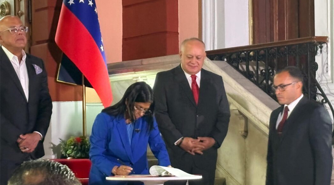 Presidenta Rodríguez promulga la Ley de Amnistía: Hay que saber pedir perdón y saber recibir perdón