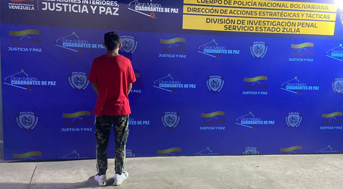 DIP-Zulia detiene a un solicitado en Maracaibo