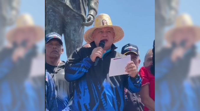 Cabello afirma que Venezuela es el país más seguro de Latinoamérica